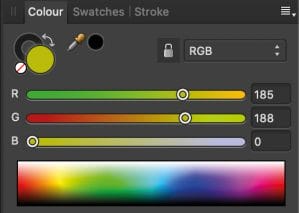 RGB sliders