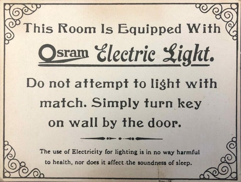 Osram lighting notice